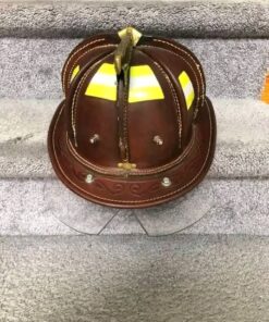 2018 New Yorker N5A Natural Leather Helmet